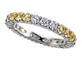 Karina B™ Yellow Sapphire Eternity Band