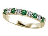 Karina B™ Diamond and Tsavorite Band