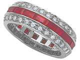 Karina B™ Ruby Eternity Band