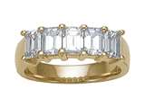 Karina B™ Emerald Cut Diamonds Band