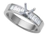 Karina B™ Baguette Diamonds Engagement Ring