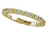 Karina B™ Yellow Sapphire Eternity Band