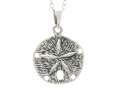 Finejewelers Sterling Silver Sand Dollar Pendant Necklace