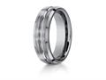 Benchmark® 7mm Comfort Fit Tungsten Carbide Wedding Band / Ring