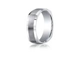 <b>Engravable</b> Benchmark® Argentium Silver 7mm Comfort-fit Four-sided Design Band style: CF87600SV