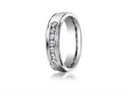 Benchmark 6mm Comfort Fit Diamond Wedding Band / Ring Style number: RECF516516