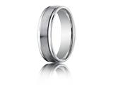 <b>Engravable</b> Benchmark® 6mm Comfort Fit Wedding Band / Ring style: RECF7602S10K