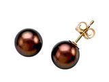 Carlo Viani® South Sea Brown Cultured Pearl Earrings style: C101-0226