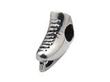 Zable™ Sterling Silver Ice Skate Bead / Charm style: BZ0260