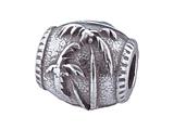 Zable™ Sterling Silver Palm Tree Compatible Bead / Charm style: BZ1448