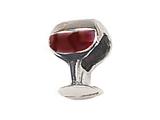 Zable™ Sterling Silver Wine Glass Bead / Charm style: BZ1466