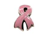 Zable™ Sterling Silver Awareness Ribbon Pink Bead / Charm style: BZ1733