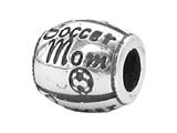 Zable™ Sterling Silver Soccer Mom Compatible Bead / Charm style: BZ1740