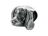 Zable™ Sterling Silver Daschund Compatible Bead / Charm style: BZ1748