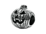 Zable™ Sterling Silver Halloween Pumpkin Bead / Charm style: BZ1789