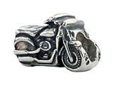 Zable™ Sterling Silver Motorcycle Pandora Compatible Bead / Charm style: BZ1901