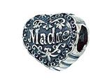 Zable™ Sterling Silver Madre Bead / Charm style: BZ2181