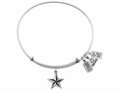 Wind And Fire Expandable Bangle Nautical Star cgwf540s