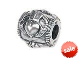 Sterling Silver Mio Memento Dangle Letter R Bead Slide Charm