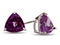 Finejewelers 7x7mm Trillion Simulated Alexandrite Post-With-Friction-Back Stud Earrings