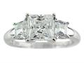 FJC Finejewelers 7x7mm White Cubic Zirconia Ring r7986cz