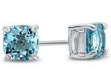 FJC Finejewelers 6x6mm Cushion-Cut Sky Blue Topaz Post-With-Friction-Back Stud Earrings style: E8184SK