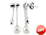FJC Finejewelers 6mm Drop Freshwater Cultured Pearl Post-With-Friction-Back Earrings style: E7795PRLWHT