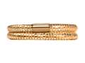 Endless Jewelry - Jennifer Lopez Collection Golden Reptile, 36cm/7.0inch Double Leather Bracelet Finish 105136