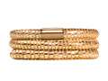 Endless Jewelry - Jennifer Lopez Collection Golden Reptile, 54cm/7.0inch Triple Leather Bracelet Finish 105154