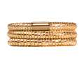 Endless Jewelry - Jennifer Lopez Collection Golden Reptile, 60cm/8.0inch Triple Leather Bracelet Finish 105160