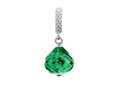 Endless Jewelry - Jennifer Lopez Collection Emerald Mysterious Drop Silver Emerald Crystal Silver Finish 13015