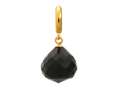Endless Jewelry - Jennifer Lopez Collection Black Love Drop Black Crystal Gold Finish 18502