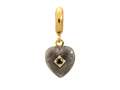 Endless Jewelry - Jennifer Lopez Collection Black Big Heart Black Cubic Zirconia Gold Finish 18751