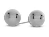 Finejewelers 14k White Gold 8mm Polished Ball Stud Earrings style: 630002