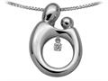 Mother and Child® Heartbeat Pendant Necklace by Janel Russell m291w41m