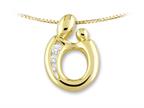 Large Mother and Child Pendant Necklace by Janel Russell Style number: 5216Y41M