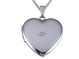 FJC Finejewelers Large Heart Locket Pendant Necklace style: 501019