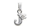 Finejewelers 925 Sterling Silver Childrens Letter J Charm Pendant Necklace on 14 Inch Chain style: 503395