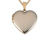 FJC Finejewelers Medium Heart Locket Pendant Necklace style: 50531