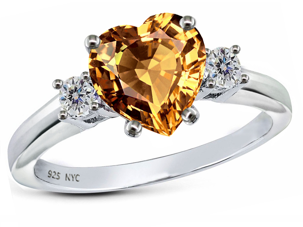 14K Solid Gold Oval Cut Canary Yellow Topaz Gemstone Ring