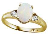 Tommaso Design™ Genuine Opal Ring style: 22883