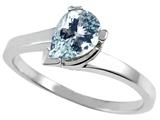 Tommaso Design™ Genuine Aquamarine Ring style: 23232