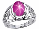 Tommaso Design™ Created Star Ruby Ring style: 24551