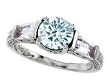 Star K™ 925 Genuine Aquamarine Ring style: 26981