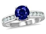 Star K™ Round 7mm Created Sapphire Ring style: 27045