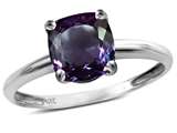 Original Star K™ Simulated Alexandrite 7mm Cushion-Cut Solitaire Engagement Ring style: 304809