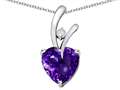 Simulated Amethyst (.925 Sterling Silver)
