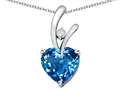 Simulated Blue Topaz (.925 Sterling Silver)