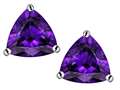Simulated Amethyst (.925 Sterling Silver)