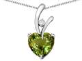 Simulated Green Tourmaline (925 Sterling Silver)